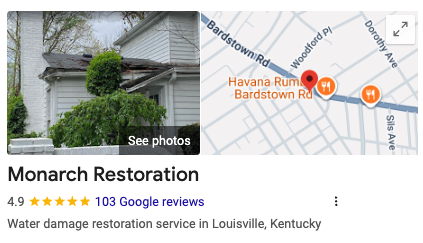 4.9 average star review from Google. 